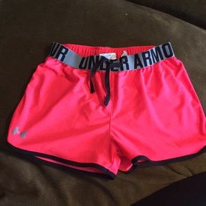Girls under armour shorts